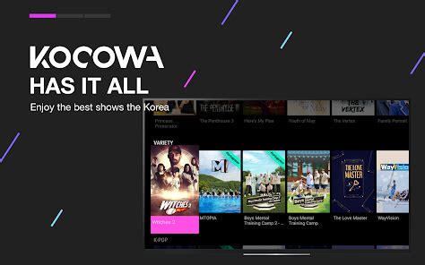 KOCOWA+ TV .